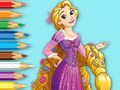 Игри Coloring Book: Princess Rapunzel