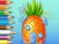 Игри Coloring Book: Pineapple-House