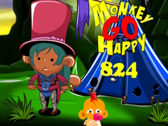 Игри Monkey Go Happy Stage 824