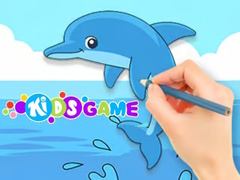 Игри Coloring Book: Cute Dolphin