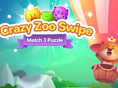 Игри Crazy Zoo Swipe Match 3 Puzzle