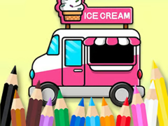 Игри Coloring Book: Ice Cream Car
