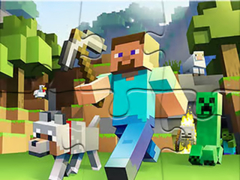 Игри Jigsaw Puzzle: Minecrafter