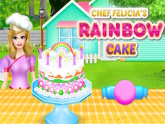 Игри Chef Felicia`s Rainbow Cake