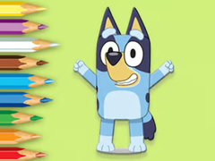 Игри Coloring Book: Happy Bluey