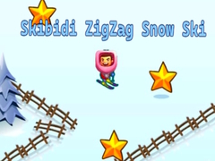 Игри Skibidi ZigZag Snow Ski
