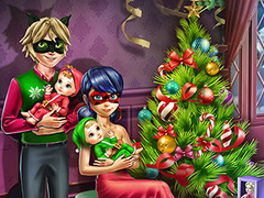 Игри Dotted Girl Family Christmas