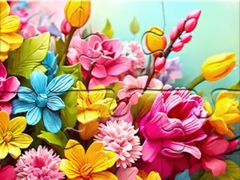 Игри Jigsaw Puzzle Flowers