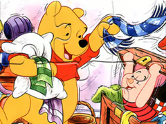 Игри Jigsaw Puzzle: Winnie Clean Up
