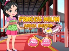 Игри Princess Mulan Shoes Design