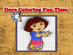 Игри Dora Coloring Fun Time