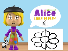Игри World of Alice Learn to Draw