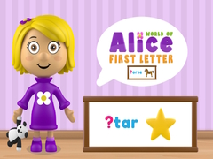 Игри World of Alice First Letter