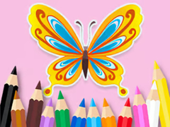 Игри Coloring Book: Beautiful Butterfly