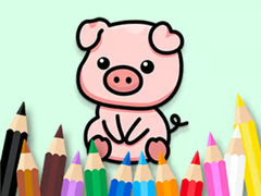 Игри Coloring Book: Cute Pig 2