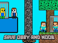 Игри Save Obby and Noob Two-players