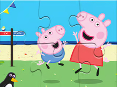 Игри Jigsaw Puzzle: Peppa Fun Day