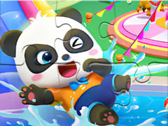 Игри Jigsaw Puzzle: Baby Panda Water Park