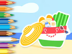 Игри Coloring Book: Summer Beach Gear
