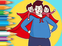 Игри Coloring Book: Father's Day