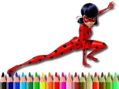 Игри Back To School Lady Bug Coloring