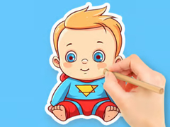 Игри Coloring Book: Cute Super Baby