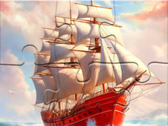 Игри Jigsaw Puzzle: White Sailing Boat