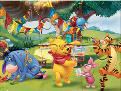 Игри Jigsaw Puzzle: Winnie The Pooh Party