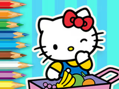 Игри Coloring Book: Hello Kitty Market