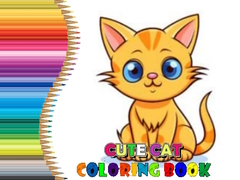 Игри Cute Cat Coloring Book