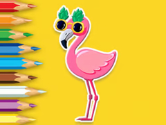 Игри Coloring Book: Flamingo