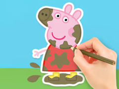 Игри Coloring Book: Peppa In The Mud