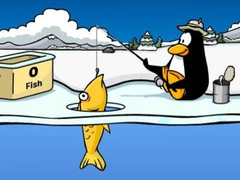 Игри Club Penguin: Ice Fishing