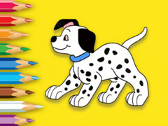 Игри Coloring Book: Cute Spotted Dog
