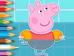 Игри Coloring Book: Peppa Swimming