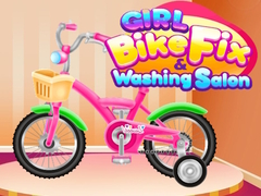 Игри Girl Bike Fix Washing Salon