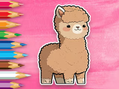 Игри Coloring Book: Cute Alpaca