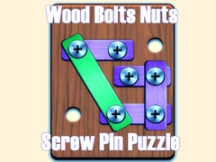 Игри Wood Bolts Nuts Screw Pin Puzzle