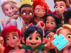 Игри Jigsaw Puzzle: Disney Princess Family Photo