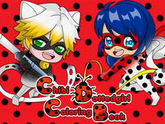 Игри Chibi Dotted Girl Coloring Book