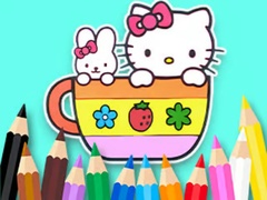 Игри Coloring Book: Kitty Cup