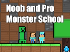 Игри Noob and Pro Monster School