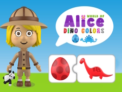 Игри World of Alice Dino Colors