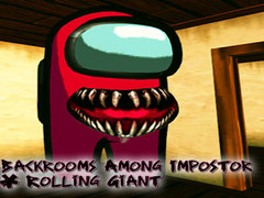 Игри Backrooms Among Impostor & Rolling Giant