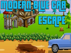 Игри Modern Blue Car Escape
