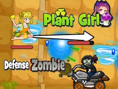 Игри Plant Girl Defense Zombie