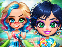 Игри Tie-Dye Explosion of Color