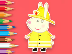 Игри Coloring Book: Rabbit Firefighter