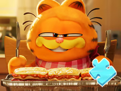 Игри Jigsaw Puzzle: Garfield And Lasagna