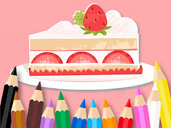 Игри Coloring Book: Strawberry Cake